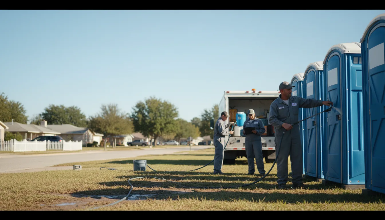Long-Term Portable Toilet Rental in Dexter, MN near me